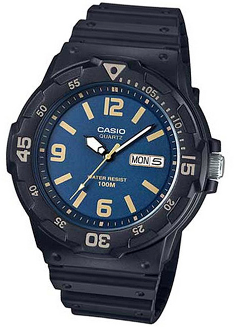 CASIO 카시오 남성용 우레탄시계 MRW-200H-2B3V