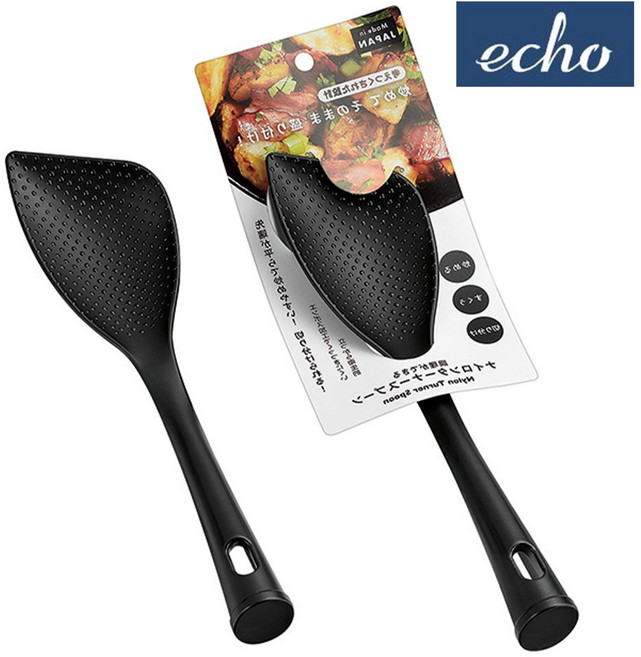 일본 에코 나일론 터너 스푼 (0436-271) 볶음 주걱 국자 서버 샐러드 뒤집게, 1개, 본상품