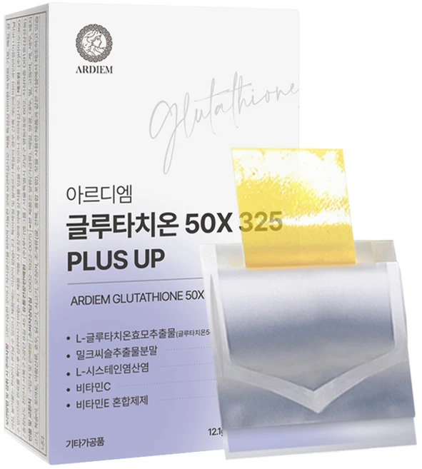 아르디엠 글루타치온 50X 325 PLUS UP 필름, 1개, 12.1g - 쿠팡