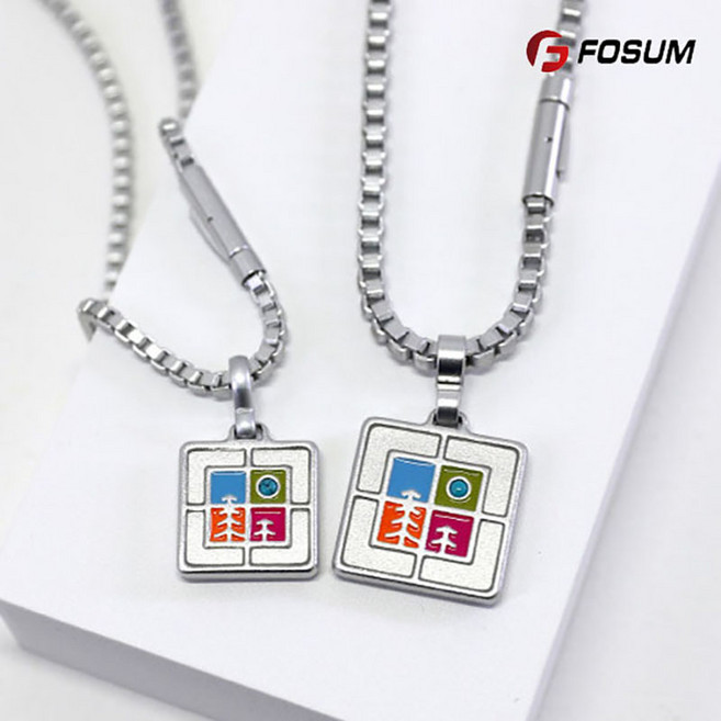 [포슘코리아] 솔차니 마그네슘 건강목걸이 남성 여성/스포츠목걸이/헬스/운동/야구/골프/기능성/부모님선물/피로회복