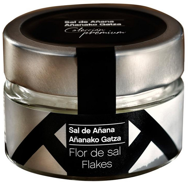 스페인 아냐나 플뢰르 드 셀 플레이크 솔트 소금 Anana Handmade Salt Flower, 4개, 70g