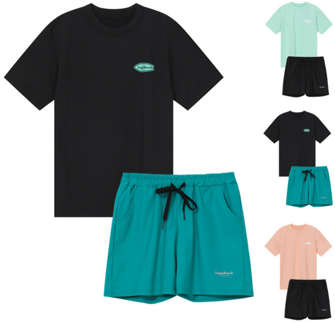 슈가비치 아동 주니어 래쉬가드+보드숏 상하세트 BH24-12JR 수영복