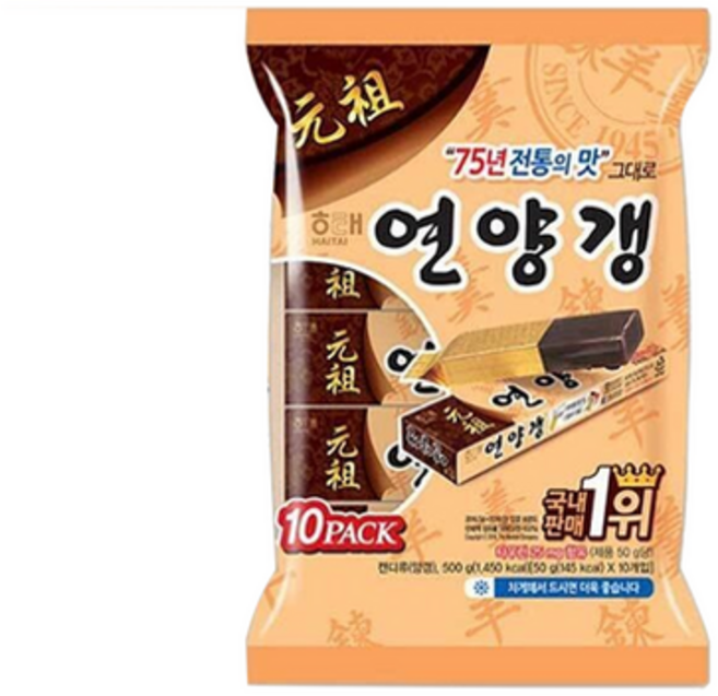 해태 연양갱, 500g, 3개
