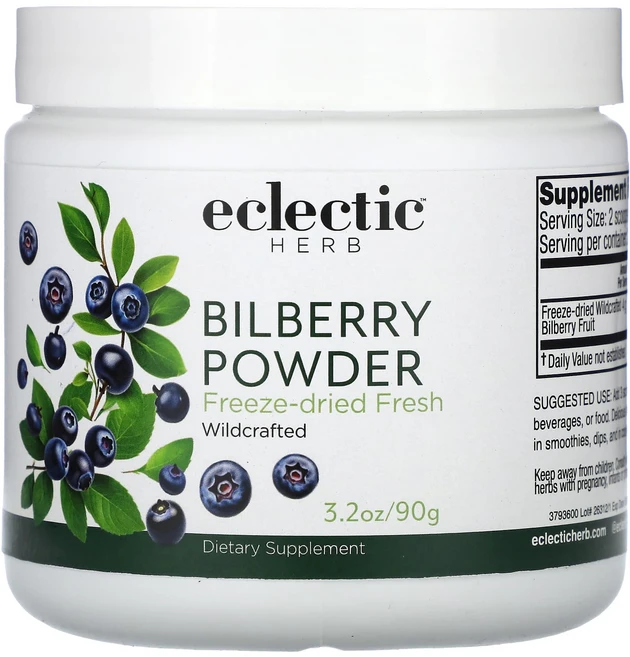 Eclectic Herb 빌베리 분말 90g(3.2oz), Eclectic Herb 빌베리 분말 90g32oz, 90g, 1개 - 쿠팡