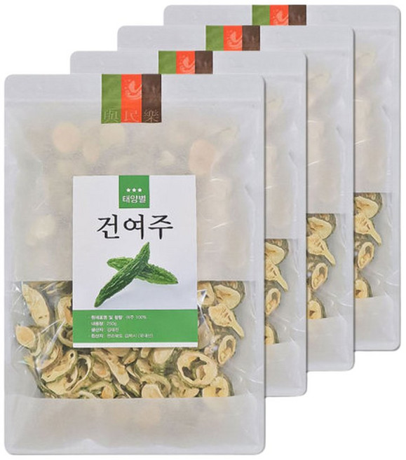 태양별 건여주 1KG (250G X 4개) 직접재배 국산여주, 4개