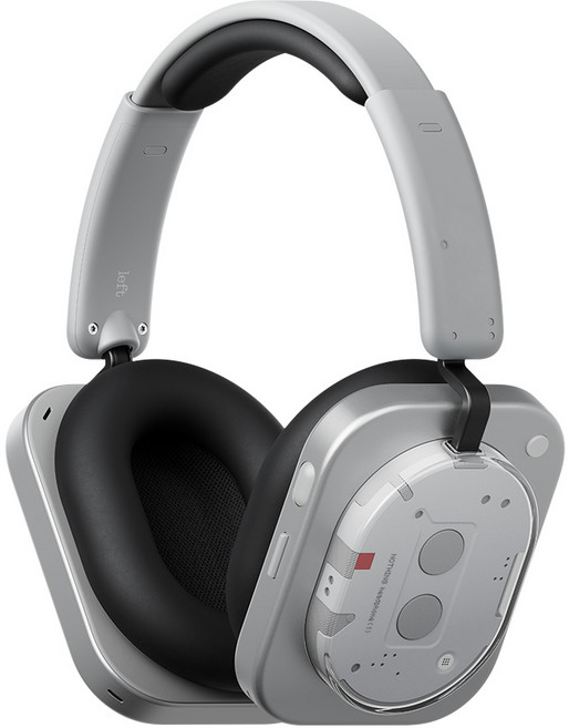 낫싱 Nothing headphone (1) 노이즈 캔슬링 블루투스 헤드폰, 화이트