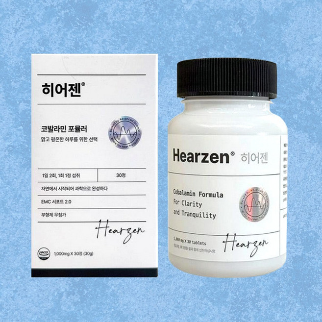 [정품] 히어젠 코발라빈 포뮬러 울림 제뉴트라케이스포함, 1개, 30정