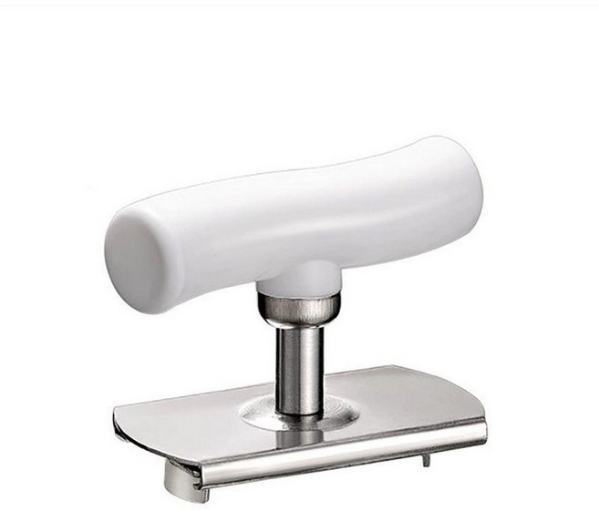 꽉잠긴 딸기 잼 짜먹는 초록원 땅지기 쨈 안드로스 저당, 화이트 핸들 스테인리스 스틸 모델