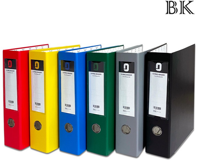 1.오피스친구 합지 3공 D링 합지 바인더 A4 3cm/ 5cm/ 7cm, 회색, 합지D링5cm