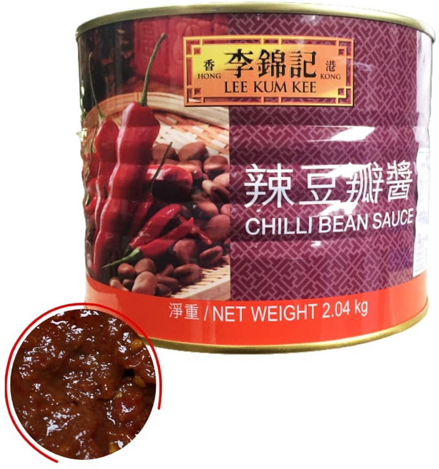 두반장 중국 중화 칠리 빈 소스 매운 맛 중식 된장 마파두부 마라탕 식당 업소 식재료 대용량, 1개, 2.04kg