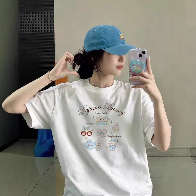 데일리 오버핏 헤비코튼 230g 100% 프리미엄 코마사 면