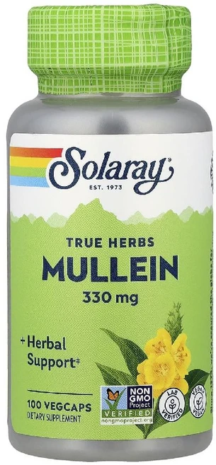 솔라레이 뮬레인 330mg Mullein 캡슐 100정, 1 - 쿠팡