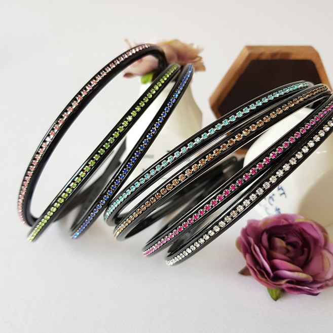 인조이박스 고퀄~ 기본 큐빅 머리띠 NSK