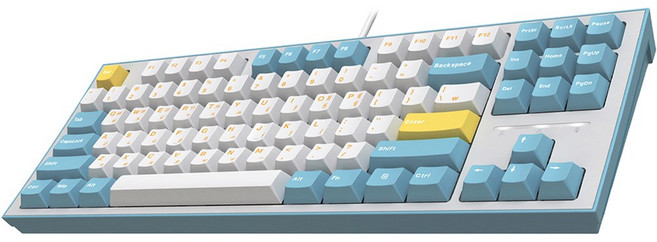 COX CK01SL TKL PBT 45GF 저소음 백축 기계식 키보드, 크림소다, CK01TKLPV2 (기계식)