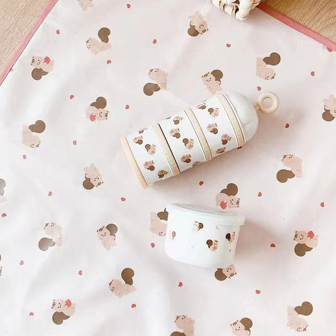 嬰兒隔尿墊 防水尿布墊, 松鼠, 1個