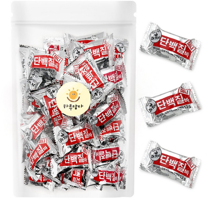 오리온 닥터유 단백질바 미니 개별포장 프로틴바 25봉, 12g