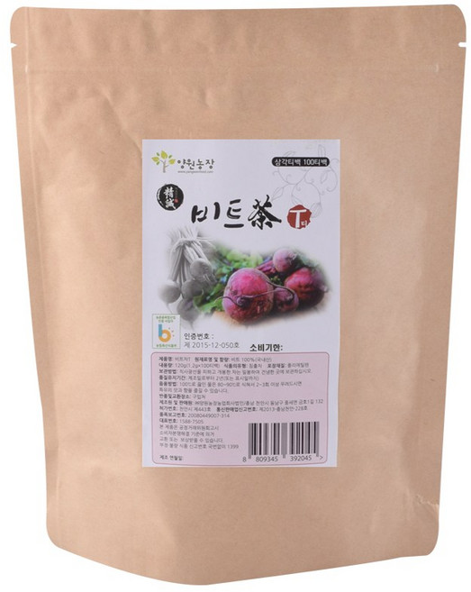 양원농장 비트차T, 1.2g, 100개입, 1개