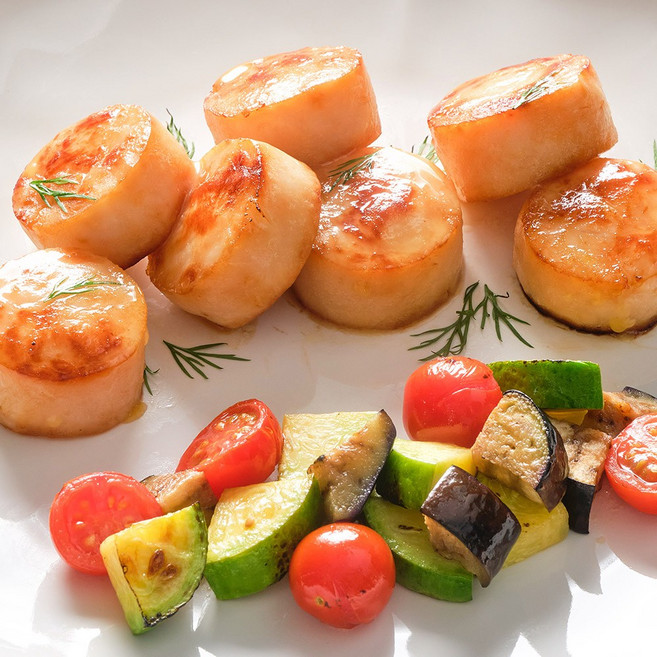 피터씨마켓 간편 손질 가리비 관자살, 5개, 330g