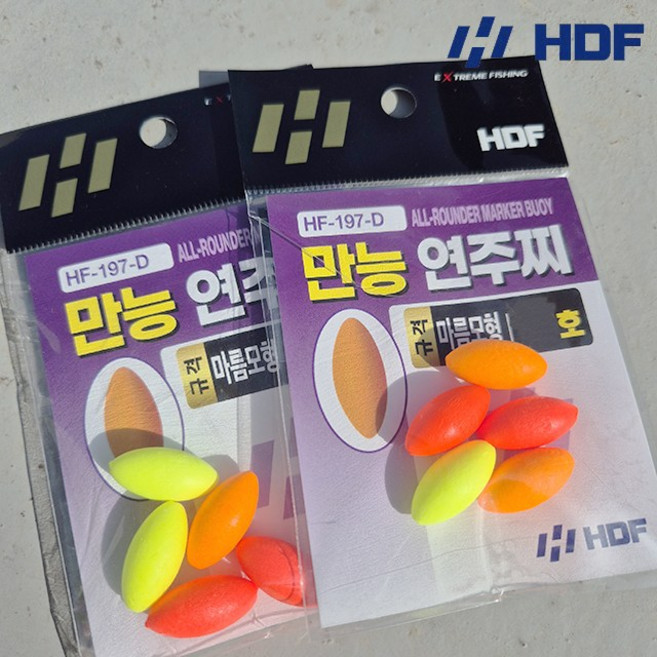 해동 만능 연주찌 학꽁치 벵에돔 목줄찌 송어 마커 마름모형 HF-197, 1개, 6호