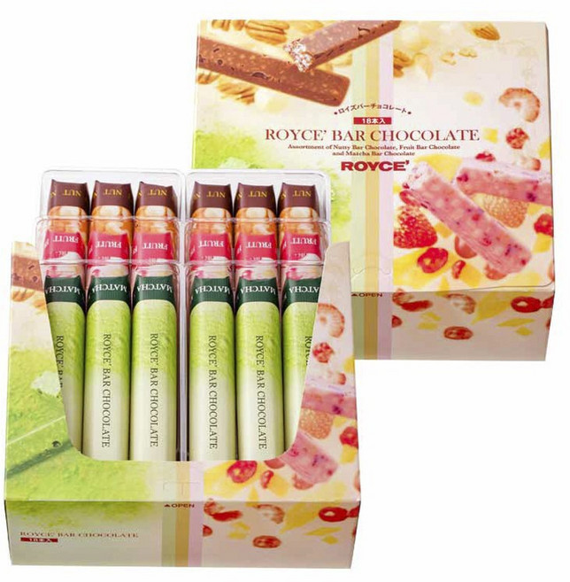 Royce 비르토 초콜릿 3종 18개입 480g 1개