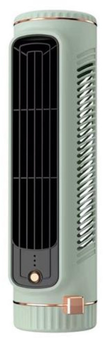 허리선풍기 휴대용 미니 데스크탑 무선 에어컨 스탠딩 및 눕힘 충전식 냉각기 3 단 속도 음소거