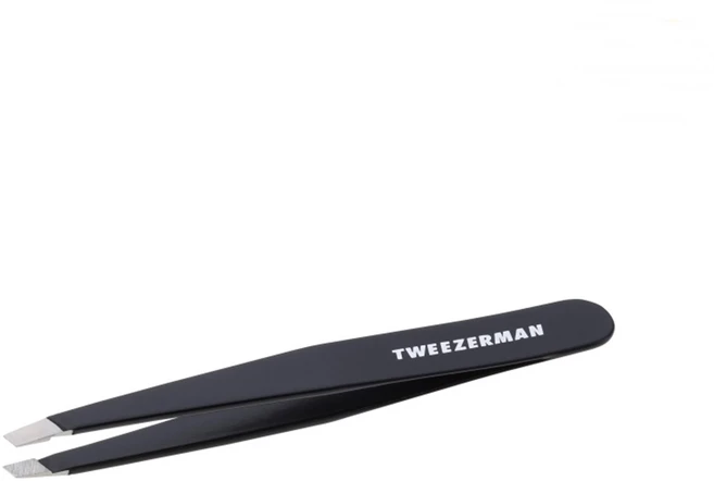 트위저맨 슬랜트 트위저 족집게, 블랙, 1개 - 쿠팡