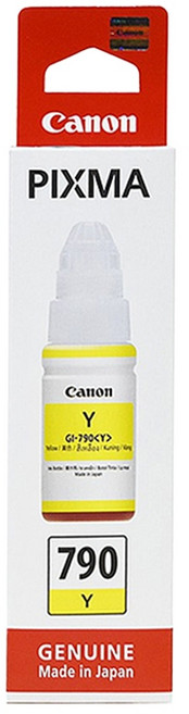 CANON GI-790 原廠墨水 GI790 適用 G1010 G2010 G3000 G3010 G4010, 1個, 原廠盒裝 GI790, 黃