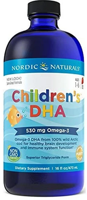 노르딕 내추럴 칠드런 DHA 오메가 3 액상 473ml Nordic Naturals Children's DHA Liquid - Omega-3 DHA, 1개 - 쿠팡