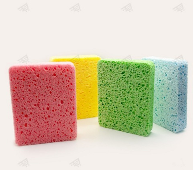 미술학원 미술용 습식 스폰지 취미 미술 스폰지 물 흡수 패드 청소 스펀지 랜덤컬러 1P