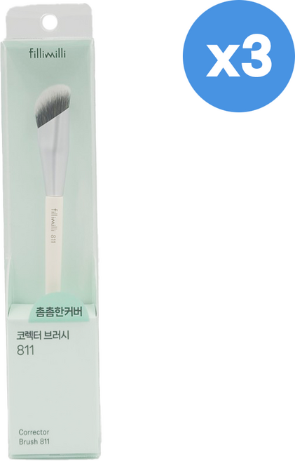 필리밀리 코렉터 브러시 811, 단일제품, 3개