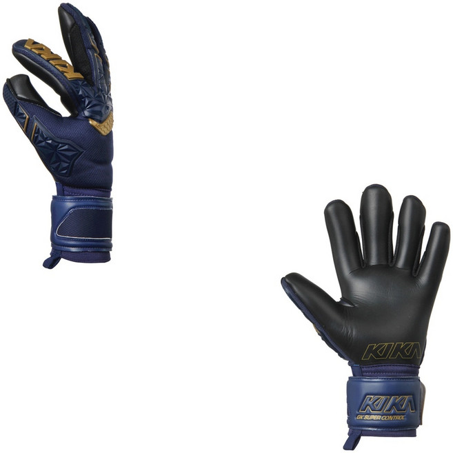 축구 가벼운 라텍스 쿠션 골키퍼 장갑 골드, 8호