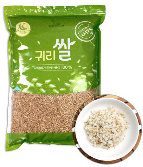 gL 퀵앤밀 캐나다산 영양 귀리 쌀 5kg