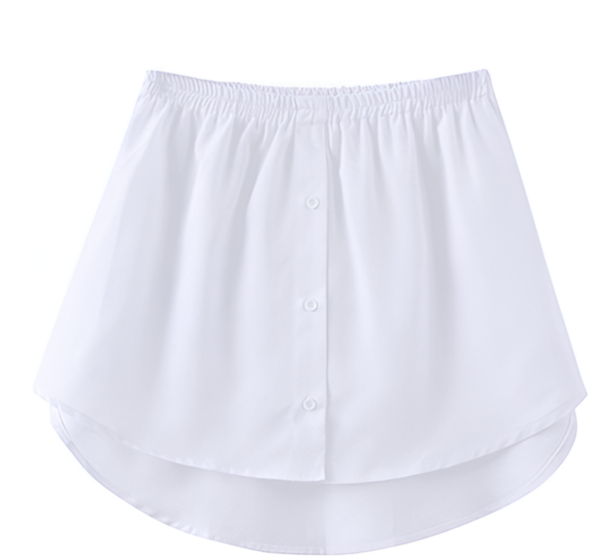 테일스타 페이크 레이어드 셔츠 힙커버