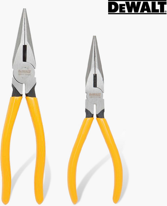 디월트 롱노즈 플라이어 롱로즈 롱리치 프라이어 뿌라이어, 옵션1. 그립아머 롱노즈 6인치, 1개