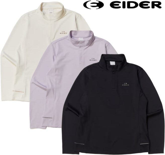 [백화점발송] 아이더 여성 집업 긴팔 티셔츠 간절기 봄 가을 신축성 편한 반폴라 짚업 일상 외출 등산 캠핑 골프 여행 스포츠 아웃도어 상의