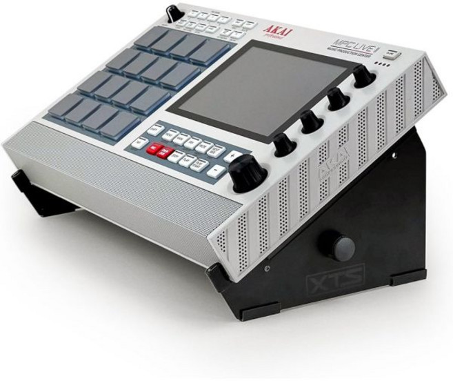 ANALOG CASESXTS 데스크톱 스탠드 대형 10.5인치 18.25인치 크기 샘플러/합성/MIDI 컨트롤러/드럼 머신용 Akai MPC Live 2/Ableton Push, 1개