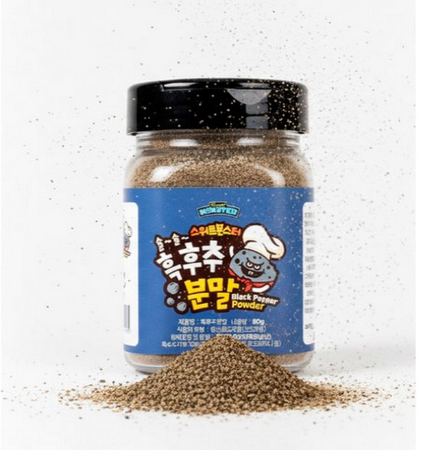 이슬나라/흑후추분말(순후추.베트남산90%) 80g, 1개