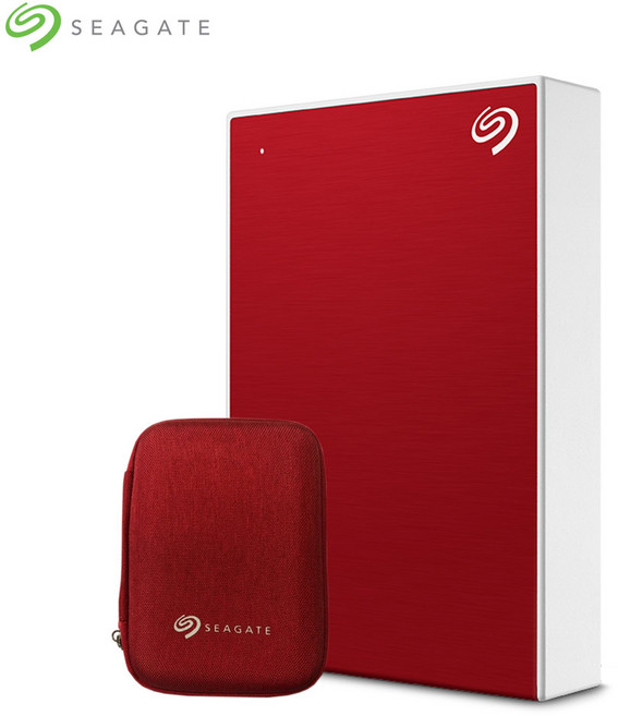 One Touch HDD 외장하드 + 파우치증정 데이터복구무료, 레드, 5TB, STX-SRD0VN3