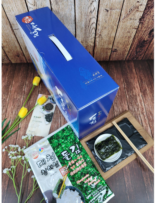 동양수산 대천김 20G 20봉(돌김 재래김 파래김) 우리집 대표반찬 자꾸 손이가요 손이가~, 400g, 1박스, 돌김전장20봉