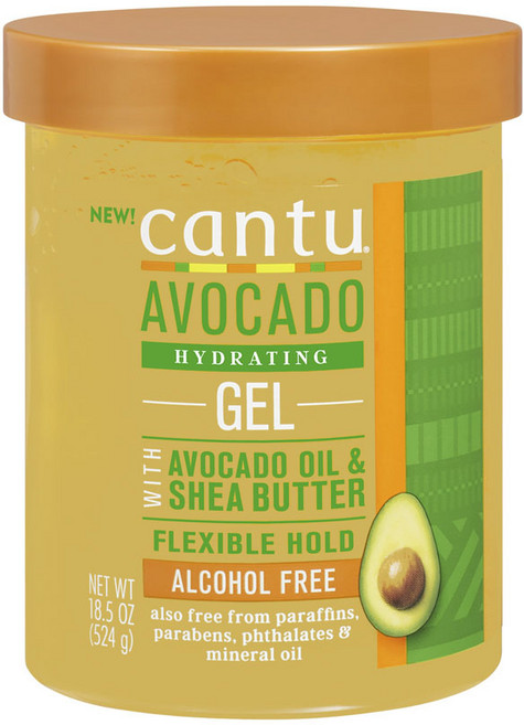 칸투 아보카도 하이드레이팅 젤 플렉서블 홀드, 1개, 524g
