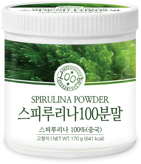 푸른들판 스피루리나 100% 분말 가루 스피룰리나 파우더, 170g, 1개 - 쿠팡