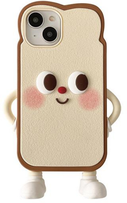 아이폰 16 15 14 13 프로 맥스 귀여운 3D 입체 캐릭터 인형 곰돌이 식빵 연근 특이한 실리콘 핸드폰 케이스