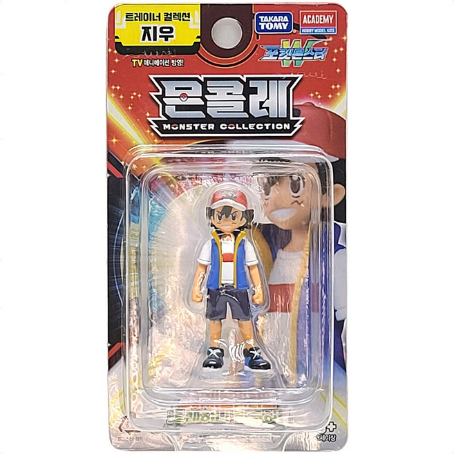 [포켓몬스터] 몬스터콜렉션 TC 트레이너 피규어, 몬스터콜렉션 TC 지우, 1개