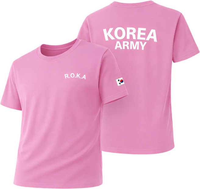 [ 1+1 ] 로카티 반팔 티셔츠 2P 코튼로카티 체육대회 반티 ROKA 운동복 헬스티