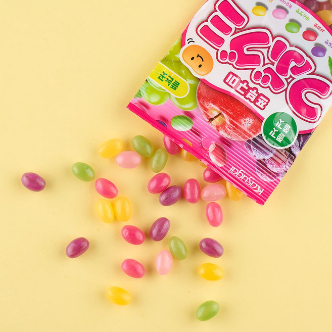 카스가이 쯔부구미 과일맛, 65g, 3개