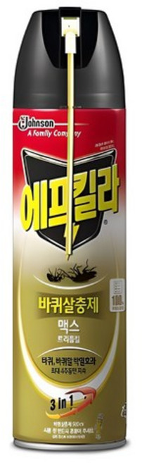 1에프킬라레이드트리플_에어졸_모기약_모기향_방충제_방충망, 2개