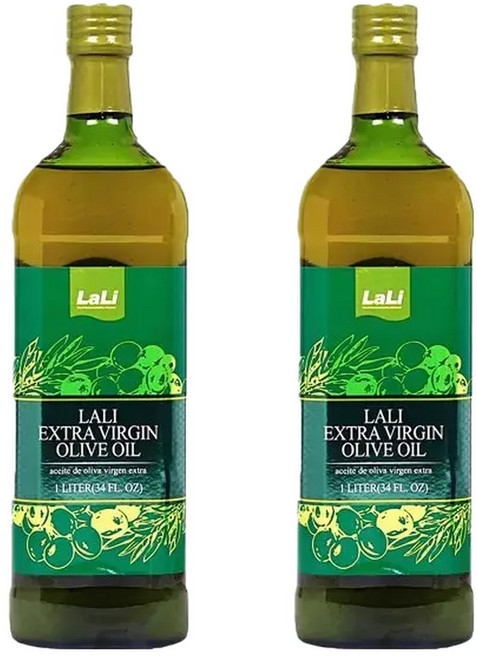 라리 엑스트라버진 올리브오일 1L 2병, 2개