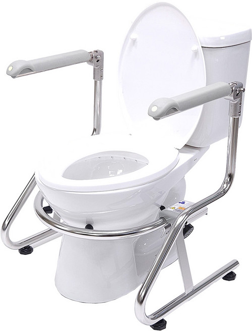 [그레이몰] 복지용구 노인 양변기 지지대 화장실 안전바 변기 안전손잡이 MSH-505, 본인부담률 9%, 1개