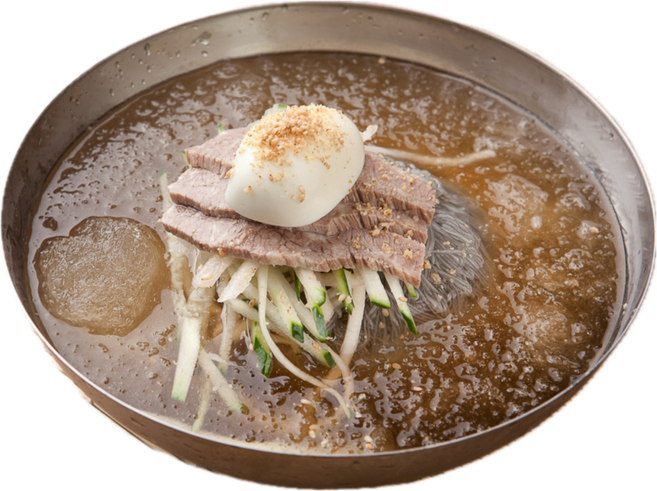 면마을 30년전통 맛있는 물 냉면 10인분 풀세트, 1세트, 500g