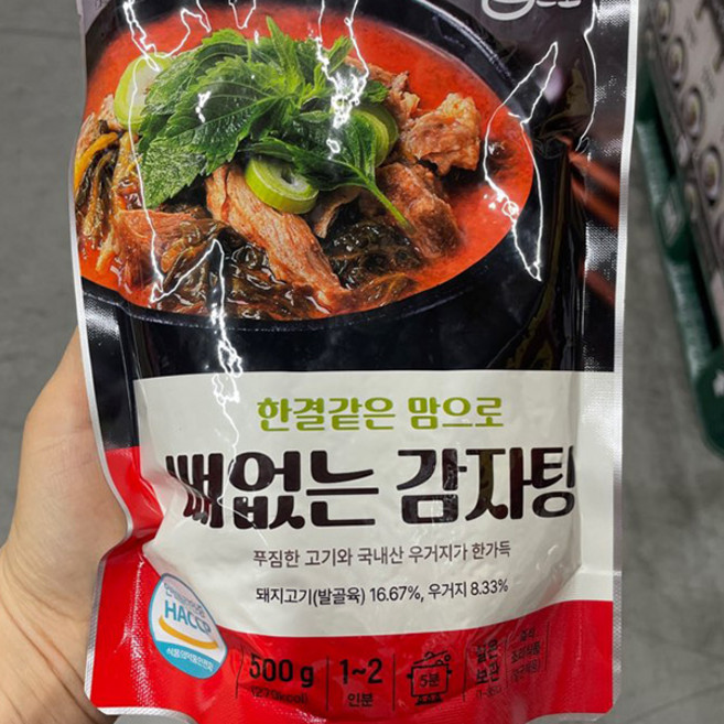 맘으로 뼈없는 감자탕, 1개, 500g